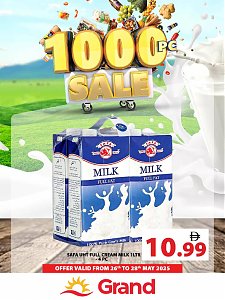 Grand Hypermarket 1000 Sale