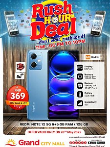 Grand Hypermarket - Rush Hour Deal - Grand City Mall