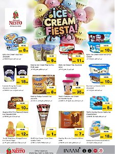 Nesto Hypermarket Ice Cream Fiesta Deals